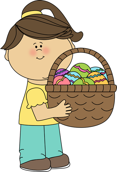 Easter Kids Clip Art - Easter Kids Images