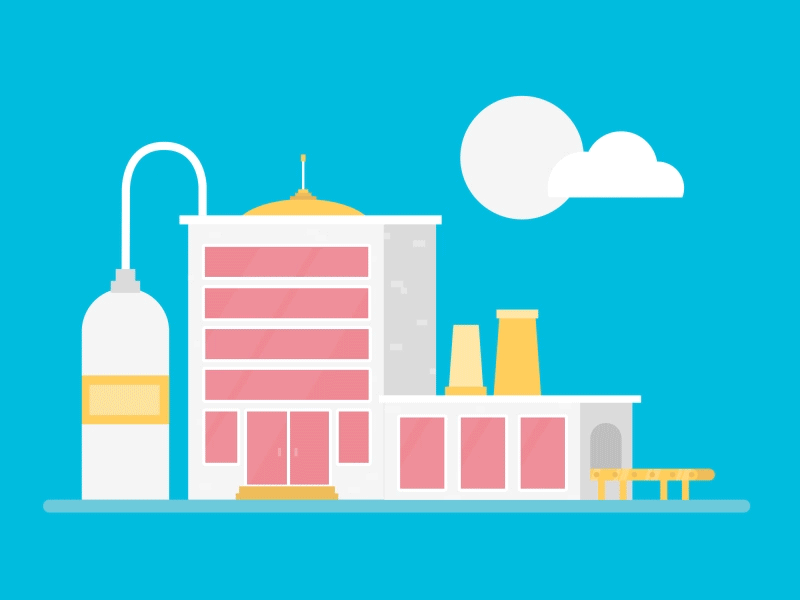 Factory by Sergiy Galata - Dribbble