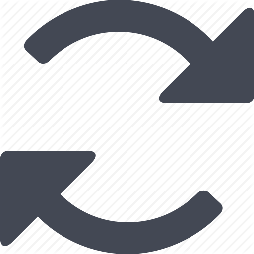 Arrows, direction, loading, process, refresh, reload, turn icon ...