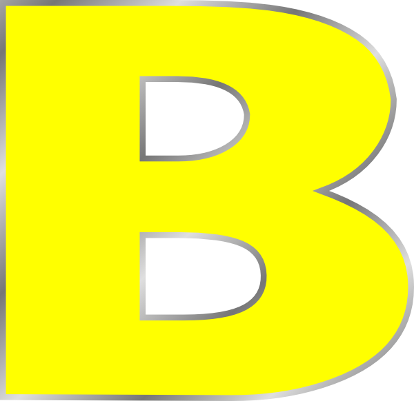 Letter B Clipart