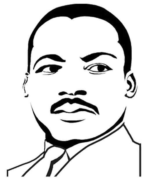 Martin Luther King Jr Coloring Pages - AZ Coloring Pages