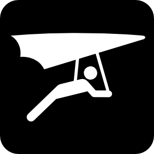 Hang Glider clip art Free Vector / 4Vector