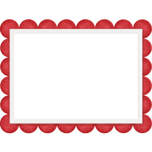 jss_heavenly_scalloped frame red.png - Polyvore