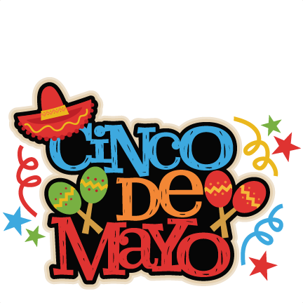 Cinco de Mayo Title SVG scrapbook cut file cute clipart files for ...