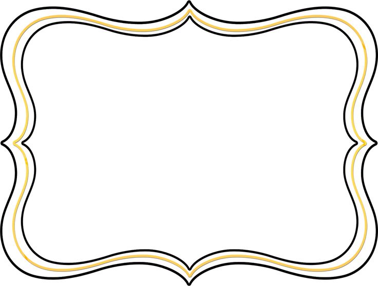 Invitation frame clipart