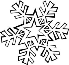 Snowflakes, Coloring and Coloring pages