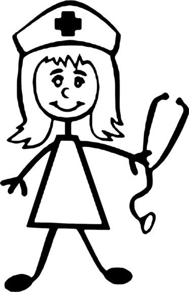 Stick Figure Nurse - ClipArt Best