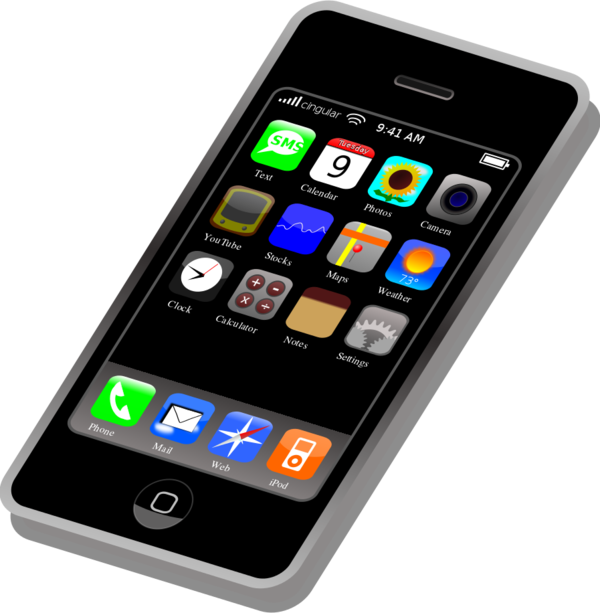 Smart phone - vector Clip Art
