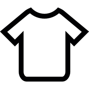 Black T Shirt Outline - ClipArt Best