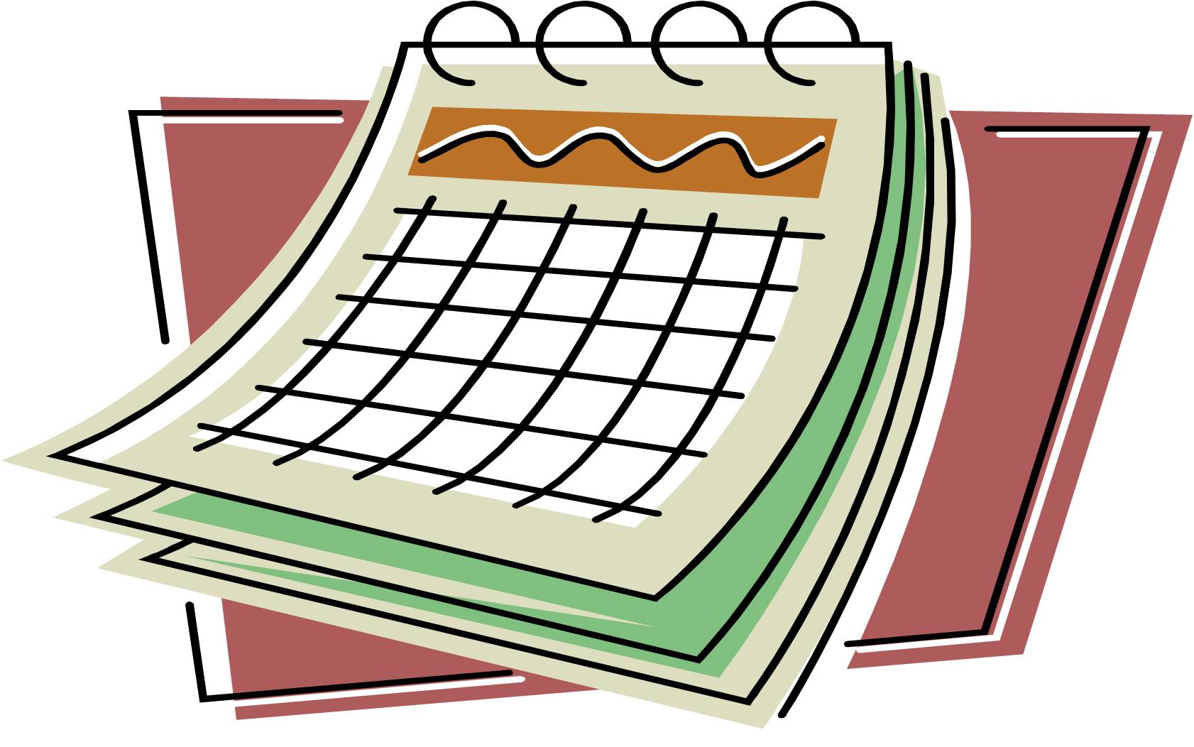 Calendar Clip Art March 2016 - Free Clipart Images