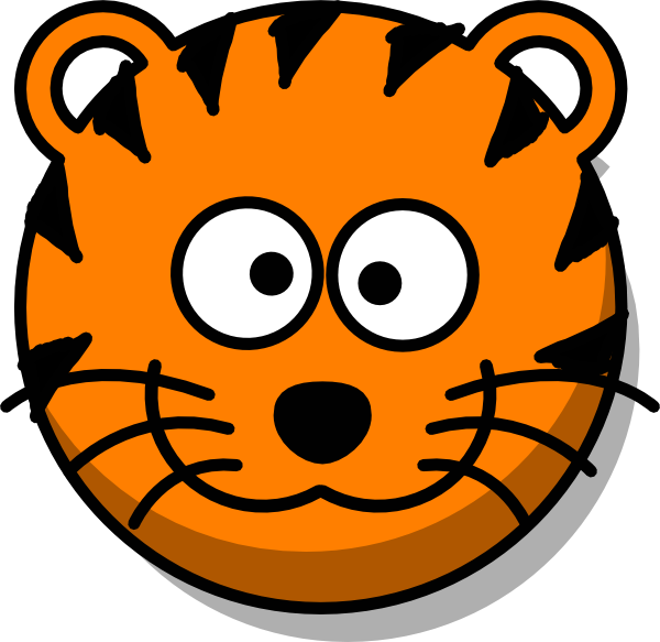 Clipart Of Tiger Face