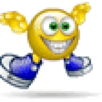 Cat Black Jumps Jumping Joy Yippee Yay Smiley Smilie Smileys ...