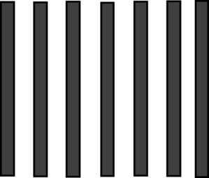 Prison Bars Grey Clip Art - vector clip art online ...