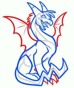 How to Draw a Pikachu Dragon, Pikachu From Pokemon, Step by Step ...