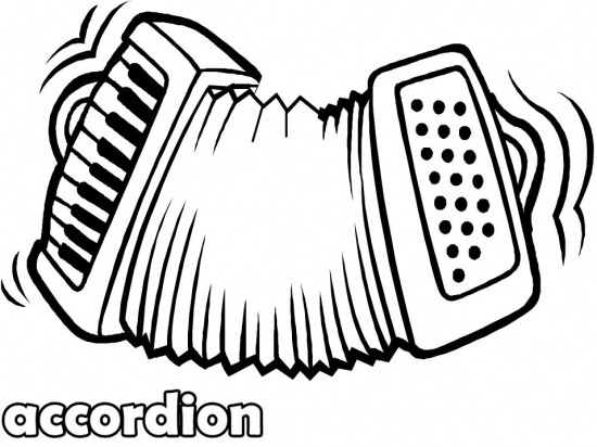 Accordion clip art