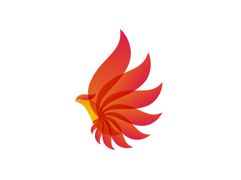 Phoenix bird / alternative energy / logo design symbol by Alex ...