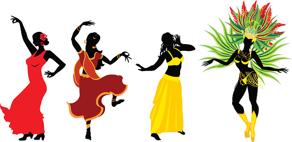 Belly Dancer Clip Art, Vector Images & Illustrations