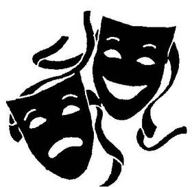 Drama Mask Clip Art - Tumundografico