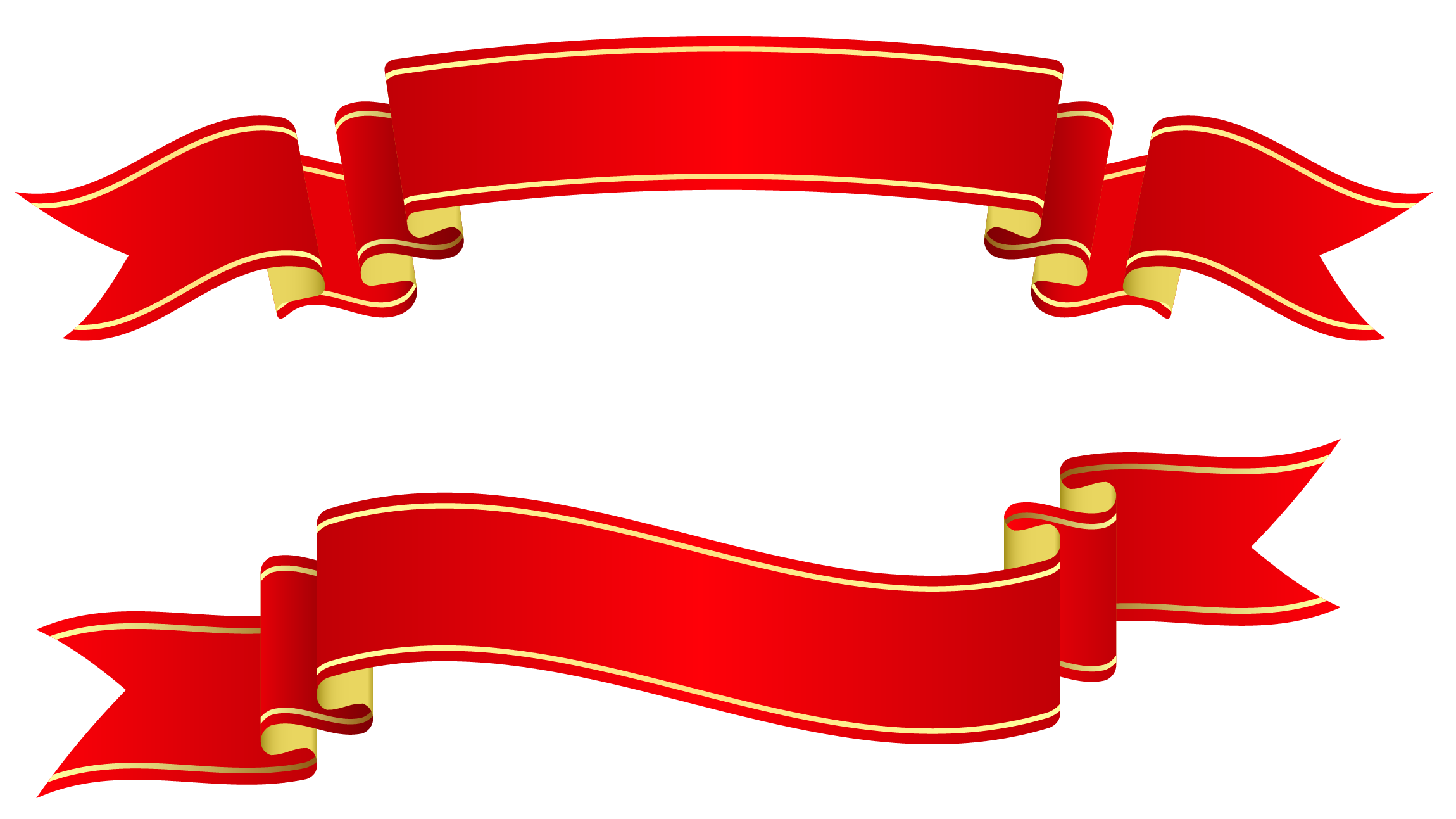Banner Ribbon Png Red Banners Png Clipart #809 - Free Icons and ...