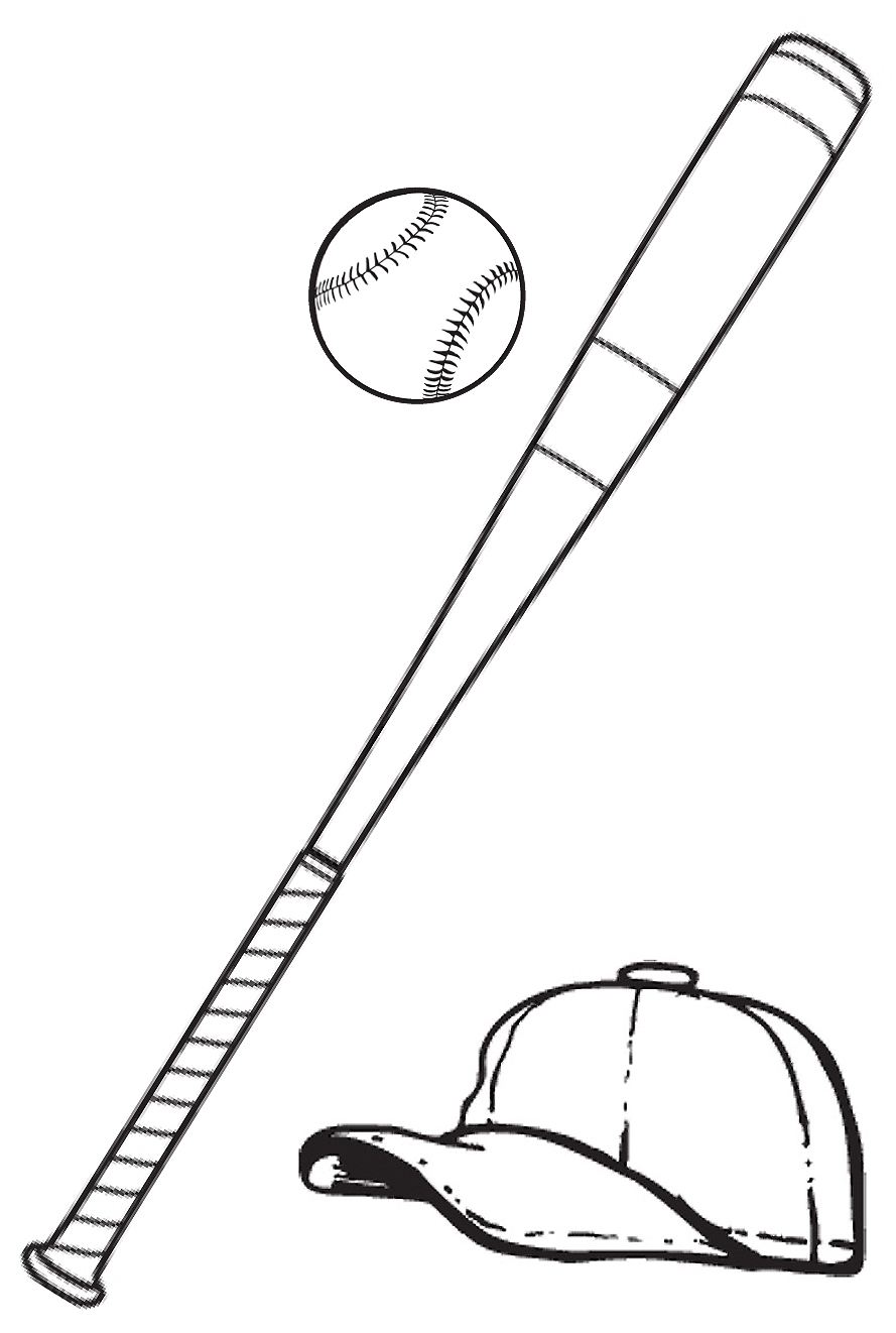 child-of-artemis: Crossed Baseball Bat Clipart
