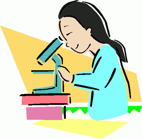 Microscope clipart for kids