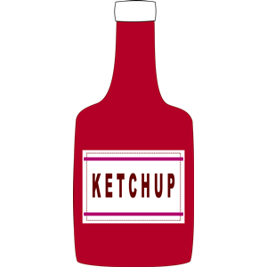 Ketchup clipart