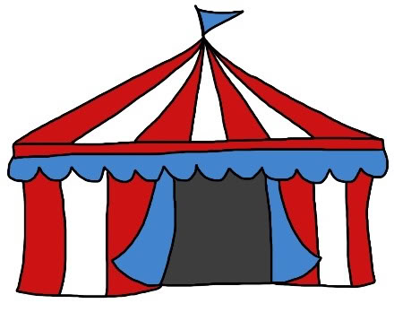 Circus Tent Clip Art - Tumundografico