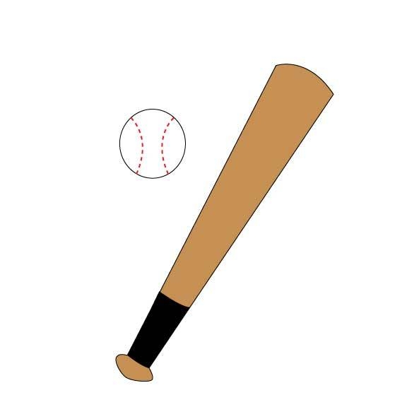 Baseball bat baseball clip art for kids image - Clipartix