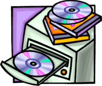 CD DVD Drive Clipart