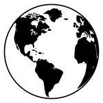 Globe Icon (globes Showing Earth With All Continents, World Globe ...