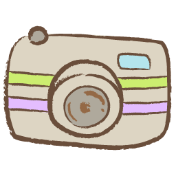 Colorful Camera Drawing Icon, PNG ClipArt Image