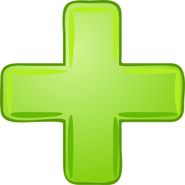 Plus Sign Clip Art - vector clip art online, royalty ...