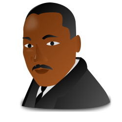Martin Luther King Junior Coloring Pages