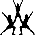 Cheerleader Silhouette Images