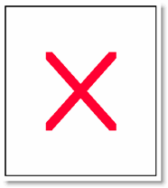 Red X Problems