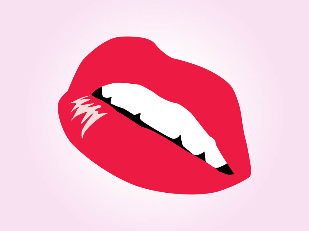 Stock Vector Kissing Lips Clip Art Tattoo Page 4