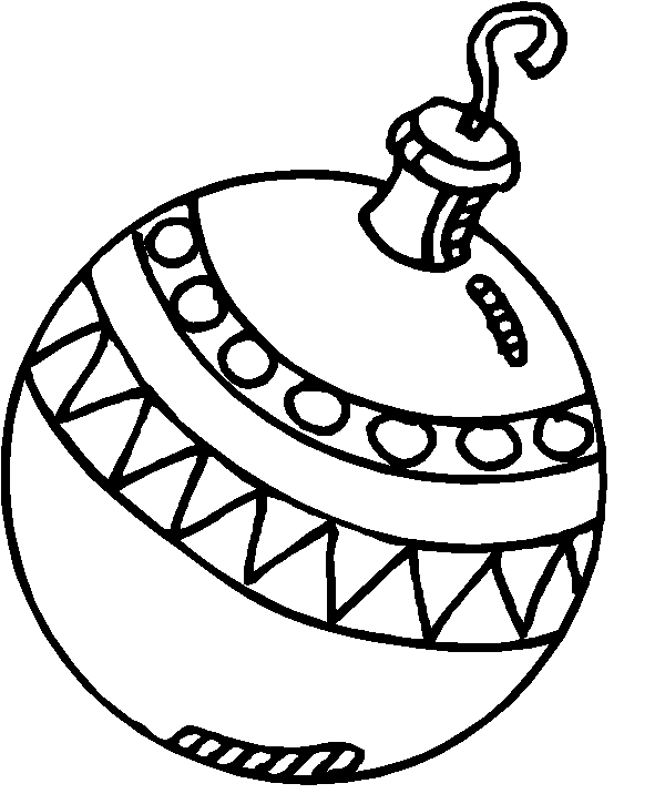Coloring Page - Christmas balls coloring pages 10