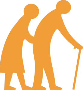Senior Citizen clip art - vector clip art online, royalty free ...