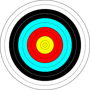 Archery Target Clip Art - vector clip art online ...