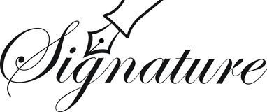 Signature Clipart - Free Clipart Images