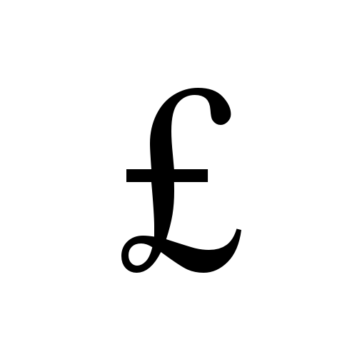 pound sign | Times New Roman, Regular @ Graphemica