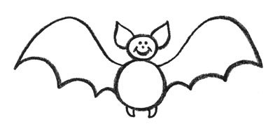 Bats Drawing - ClipArt Best