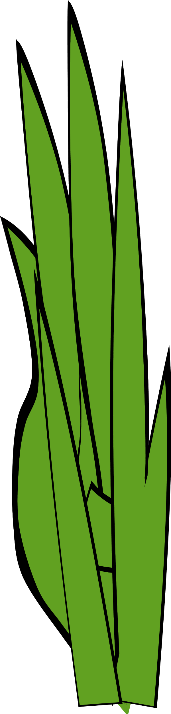 Grass Blades and Clumps 5 - vector Clip Art
