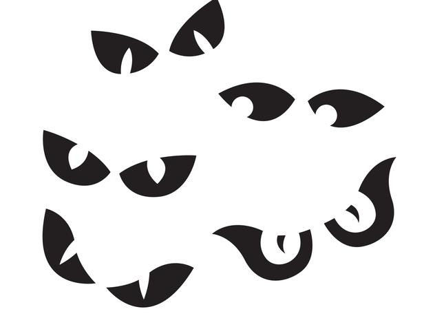 Pumpkin clipart with eyes