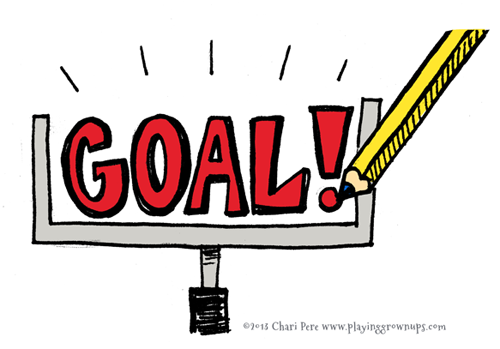 goal | Playing "Grown-Ups"