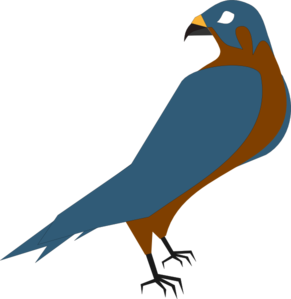 Falcon Clip Art - vector clip art online, royalty ...