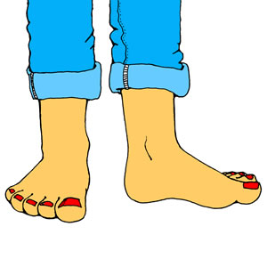 Feet cliparts