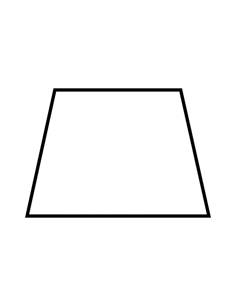 Trapezoid Clipart
