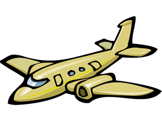 Airplane clipart gif