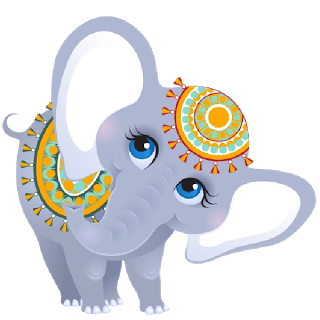 Circus Elephant - Cartoon Picture Images